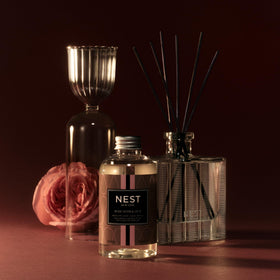 Nest New York reusable glass vessel supports eco friendly fragrance use