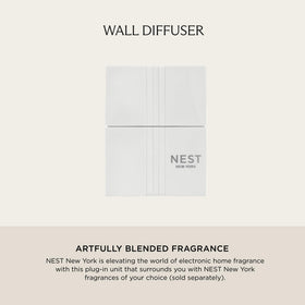 Nest New York wall diffuser device side view, compact profile fits tight spaces