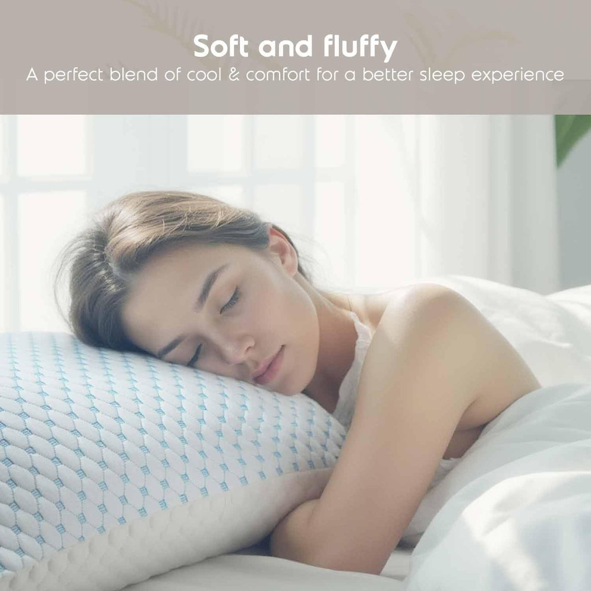 Nestl cooling pillow makes a thoughtful gift idea for better sleep nights.