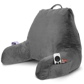 Nestl Reading Pillow backrest with shredded memory foam for customizable support