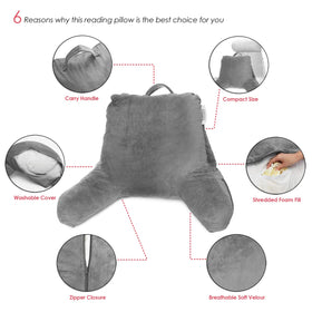 Nestl Reading Pillow arrives vacuum-sealed and expands after unpacking