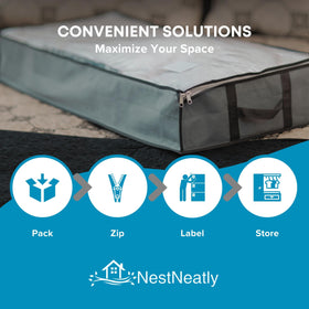 NestNeatly SmartCube foldable design saves space when not in use