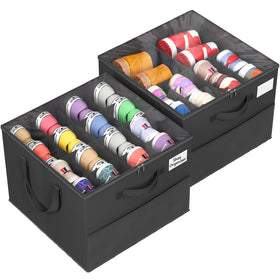 NestOrganix two-pack shoe organizer shows large capacity for many shoes