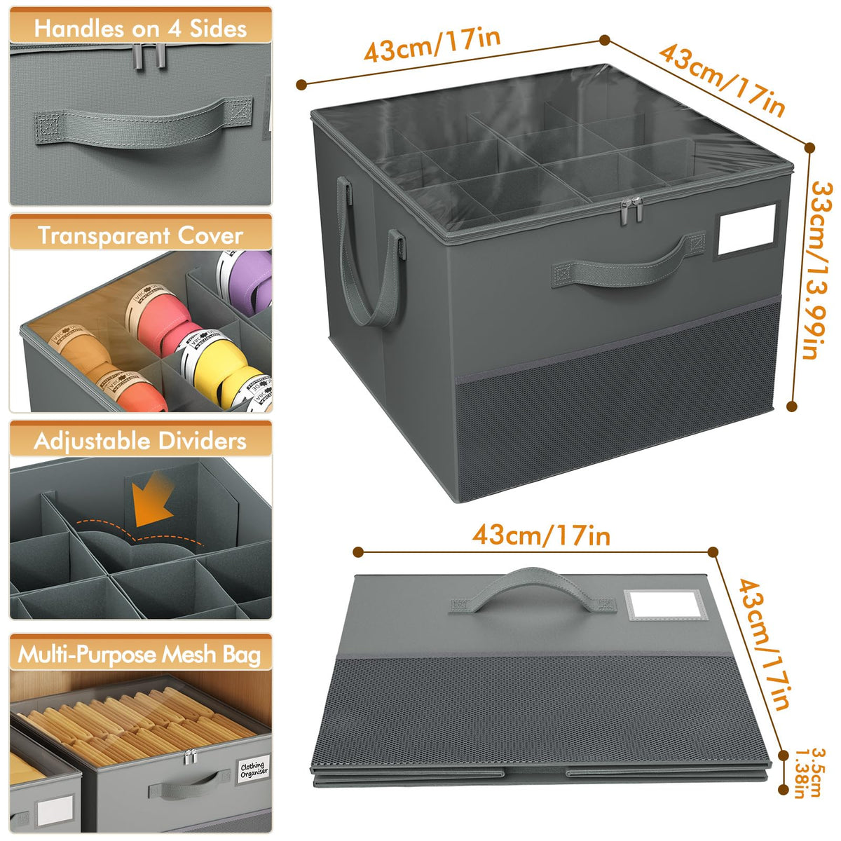 NestOrganix label holder adds quick organization in closets