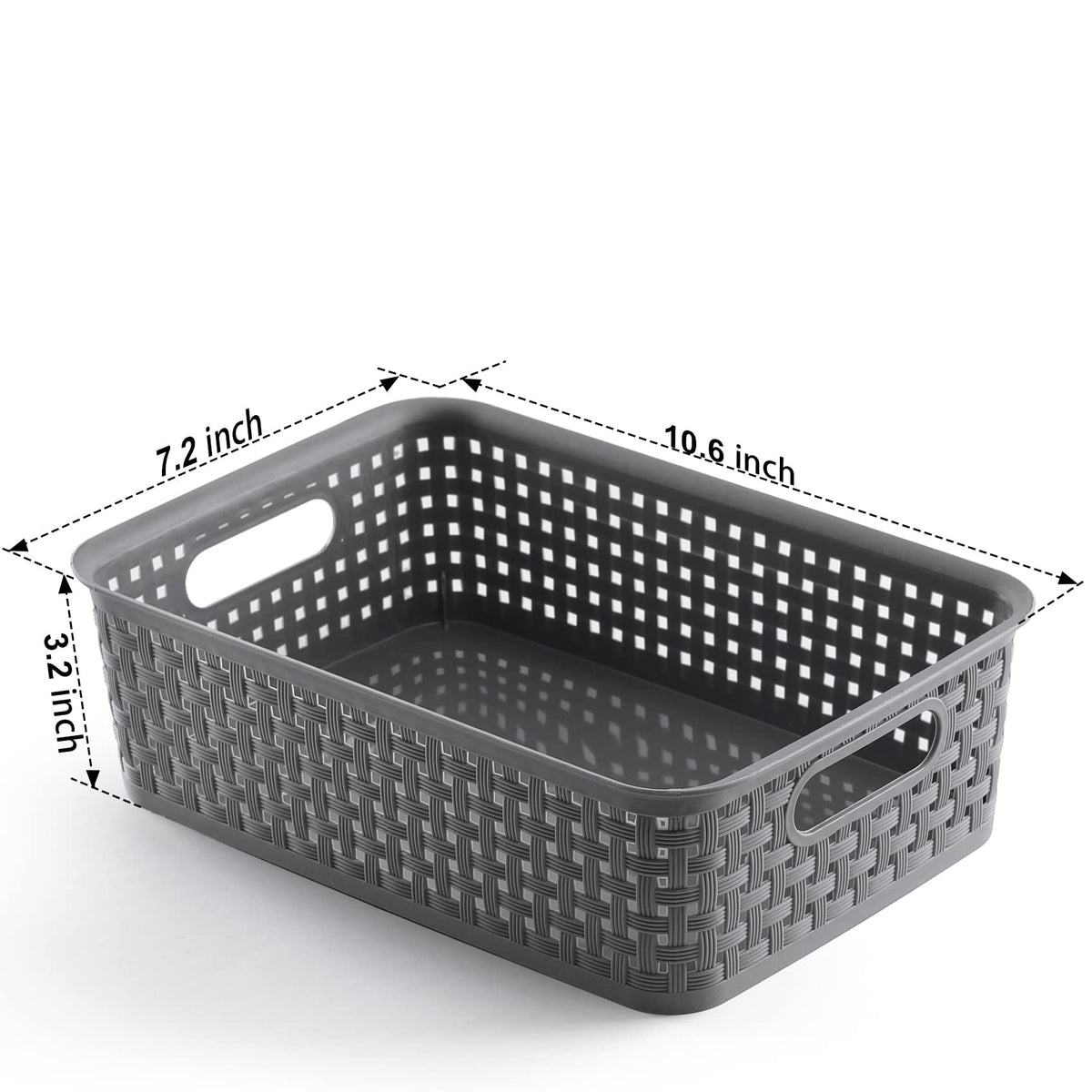 NETANY ventilated baskets promote airflow and quick item visibility on shelves.