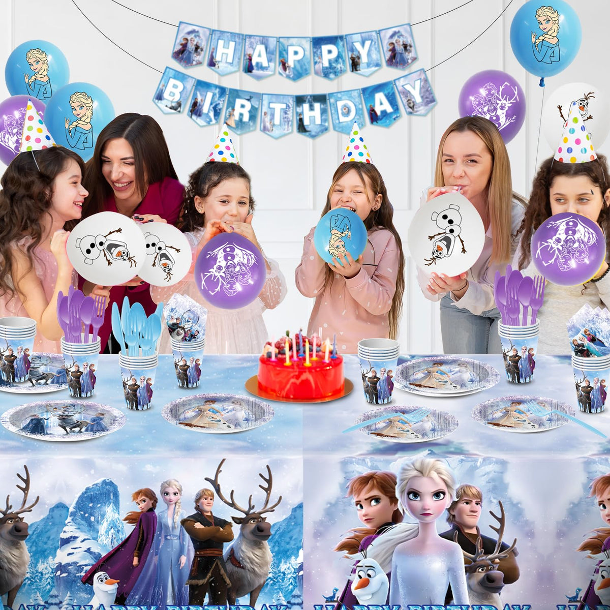 New Barley blue winter birthday balloon pack adds color