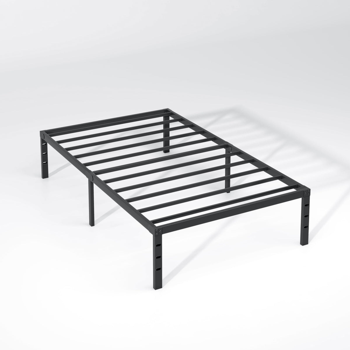 NEW JETO metal bed frame complements various bedroom aesthetics with versatile design