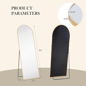 NEWBULIG secure-packaging full-length mirror arrives protected with nano glass safety.