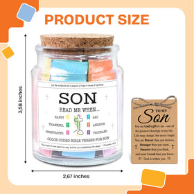 NewEleven Bible Verse Jar on a desk adds devotional decor for study spaces.