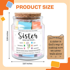 Close-up of NewEleven Bible Verse Jar lid highlighting sturdy wood and finish.