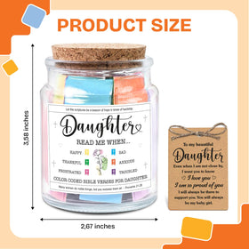 NewEleven Bible Verse Jar showing a wooden lid for warm, gift-ready appeal.