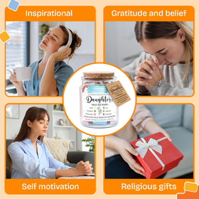 NewEleven Prayer Jar placed on a daughter’s desk inviting contemplation.