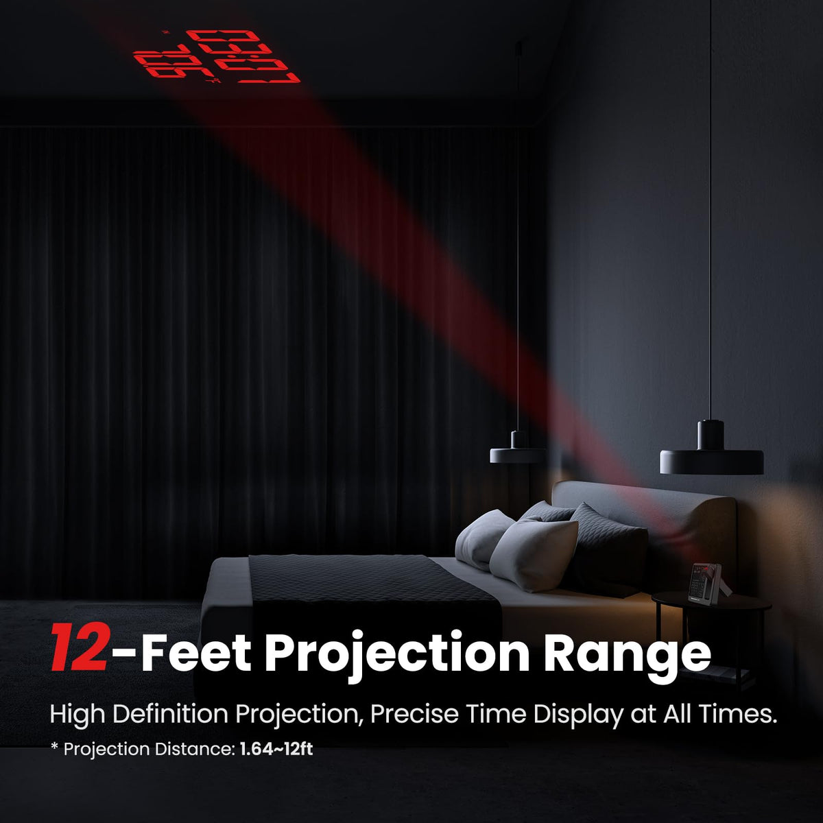 Newentor four-mode projection display with screen-off option
