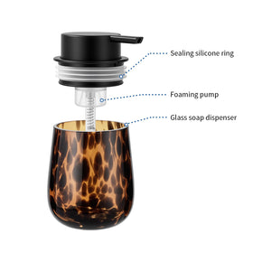 NEWHENGS amber top view demonstrates compact size fits small spaces.
