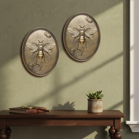 Newinhome Vintage Bee Wall Sculpture gift-ready decor for housewarmings
