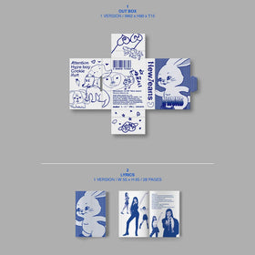 NewJeans Dreamus EP inner packaging organized and secure