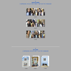 NewJeans Dreamus random photocard gift for collectors