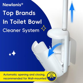 NEWLONIS 360-degree handle design enables precise cleaning.