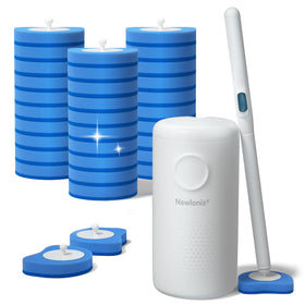 NEWLONIS wall-mount holder keeps bathroom tidy and accessible.