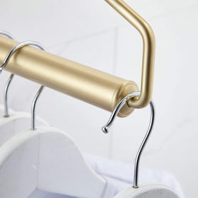 NEWRAIN sturdy brass design supports heavy items even when damp.