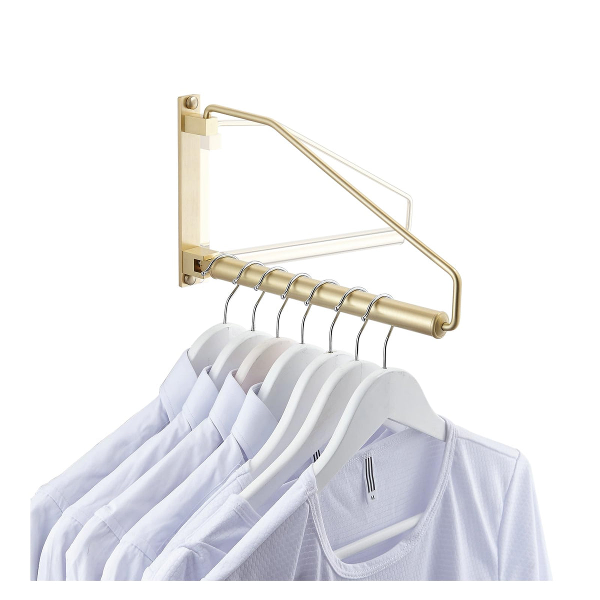 NEWRAIN wall-mount rack installs quickly with included screws.