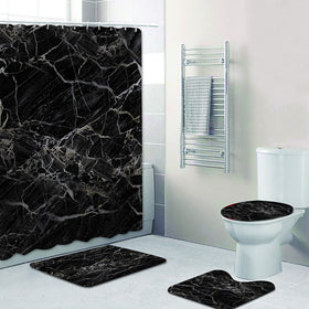 Newsuyaa toilet lid cover coordinates the cohesive bath set