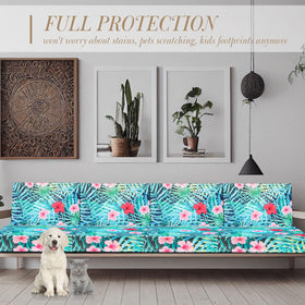 Newwiee easy-install elastic slipcover for quick refresh