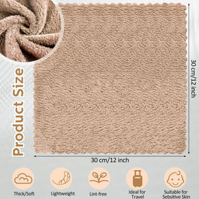 Newwiee microfiber soft texture for gentle daily body care.