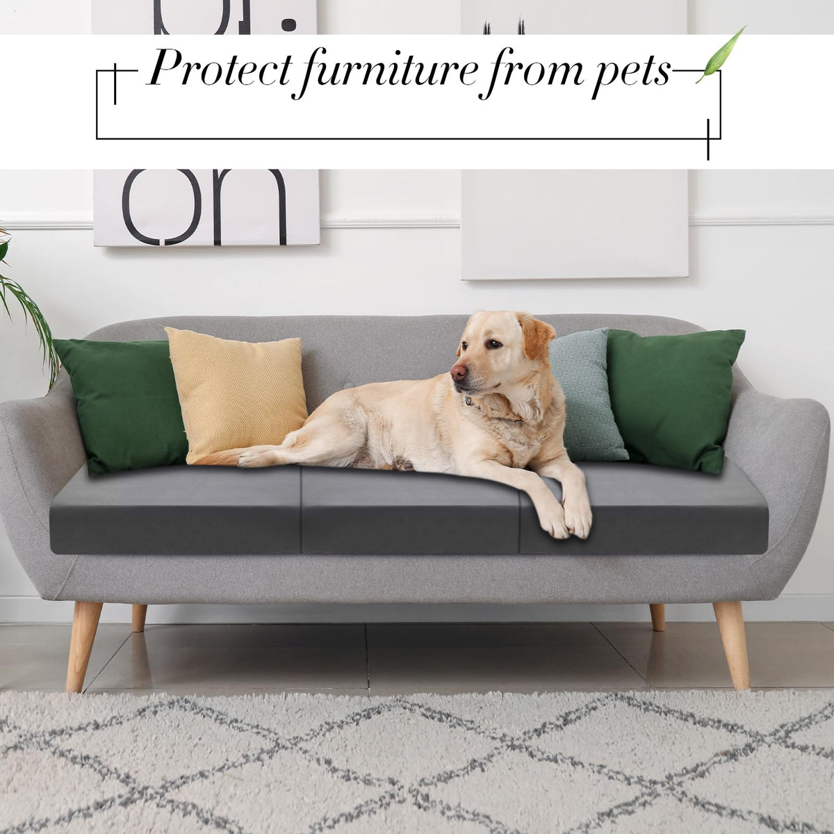 Newwiee versatile cushion cover for sofas, chairs, and car interiors