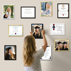 NEXCOVER wall hangers support horizontal or vertical layouts for versatile decor.