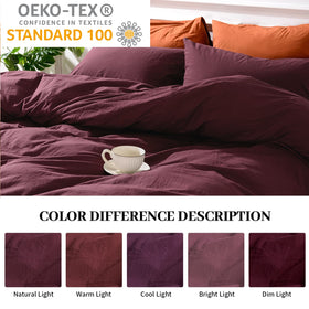 Hidden zipper closure on the NEXHOME PRO duvet cover for secure bedding