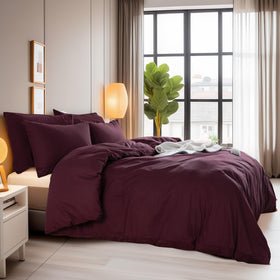 NEXHOME PRO queen duvet cover corner ties keep the comforter in place