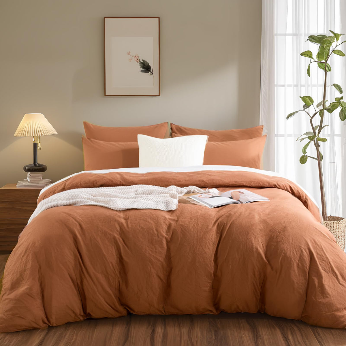 NEXHOME PRO four corner ties secure comforter for a neat bed.