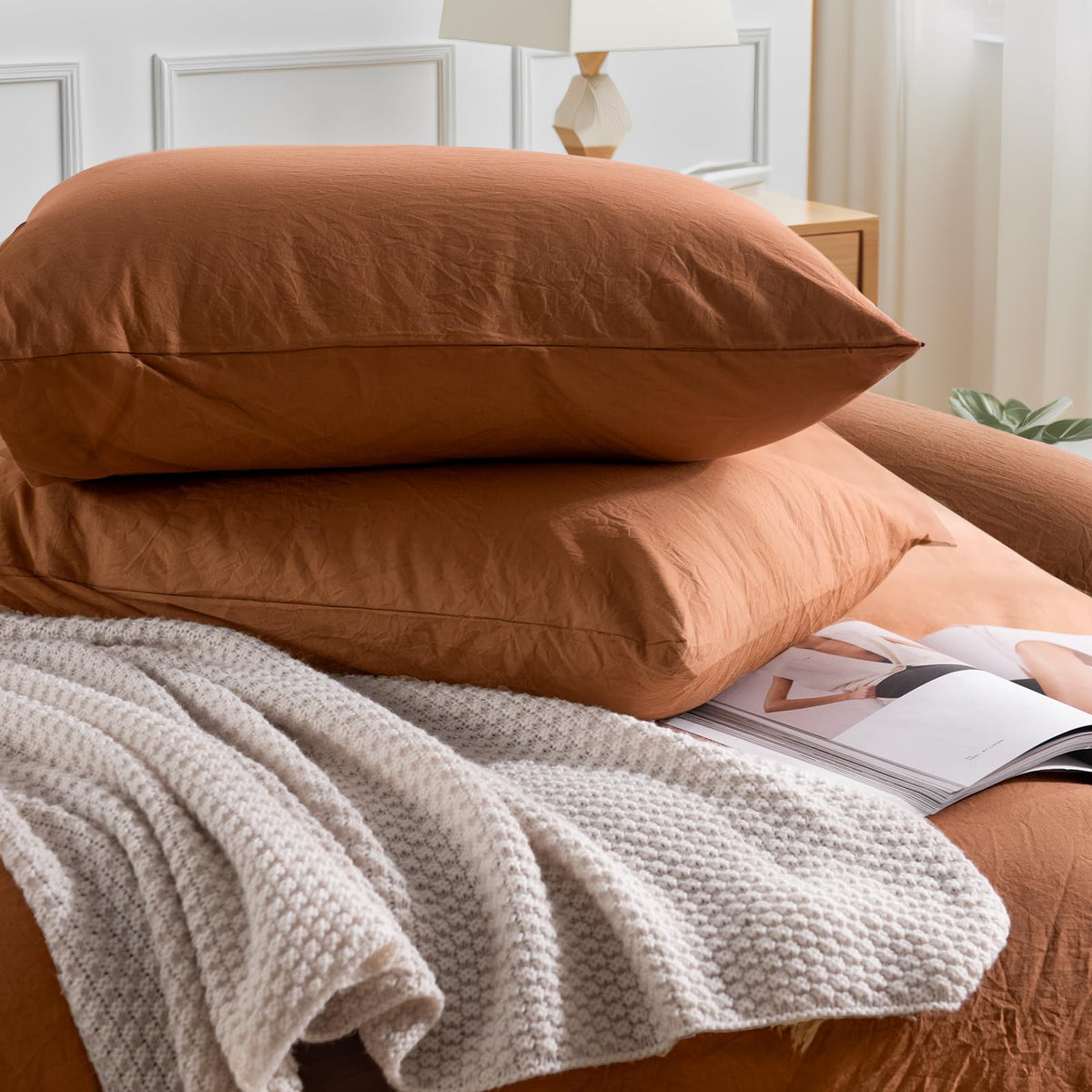 NEXHOME PRO natural color with wrinkled texture for cozy decor.