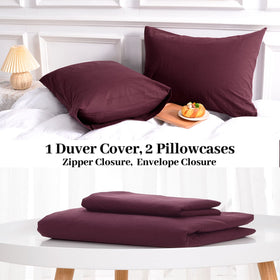 NEXHOME PRO burgundy pillowcase 20x36 adds a soft finishing touch