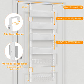 Detachable ring clips from NEYCIL organizer organize small items.