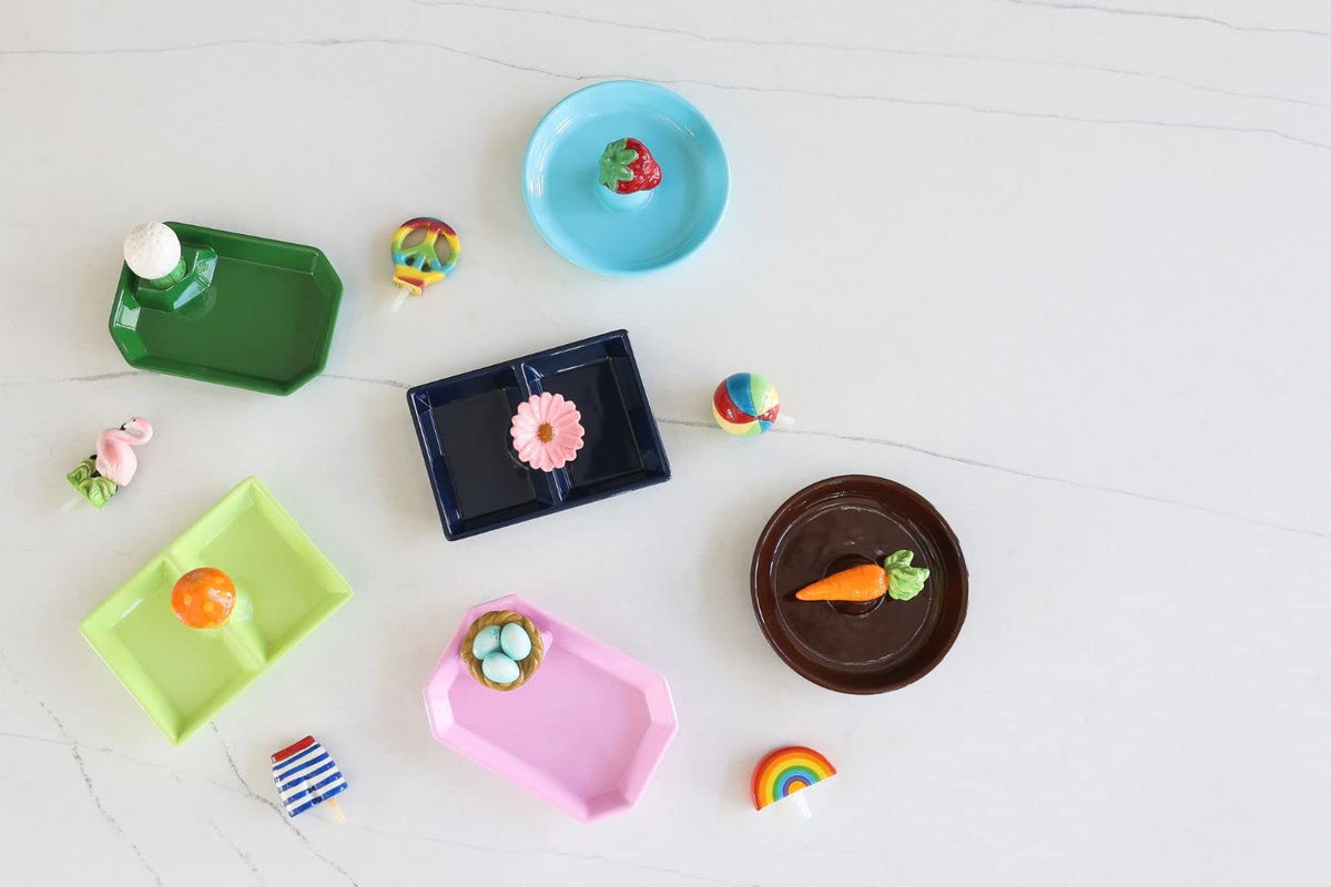 Nora Fleming golf ball mini decor ensemble styled for gatherings and gifting.