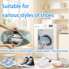 ngfhf shoe washing bag interior with sandwich mesh and fibers