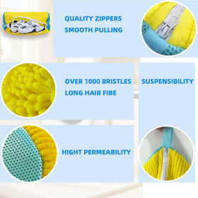 ngfhf shoe washing bag invisible zipper prevents snagging during wash