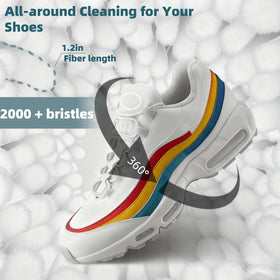 ngfhf shoe washing bag side zipper demonstrates easy loading and snag prevention