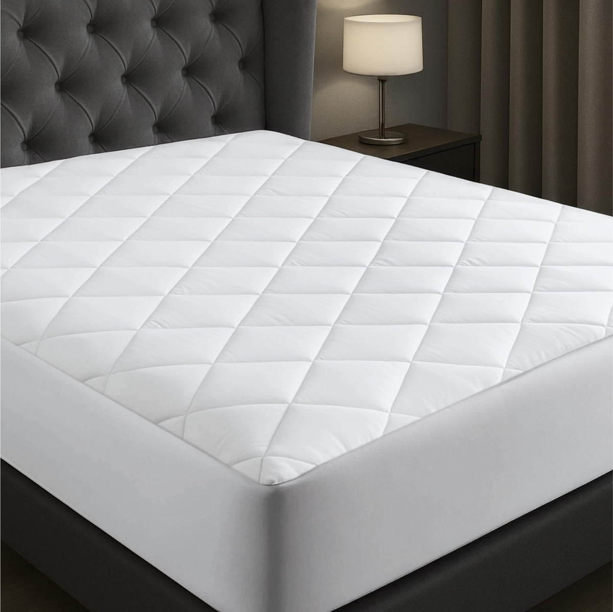 Niagara Sleep Solution cotton mattress pad queen size soft top fabric