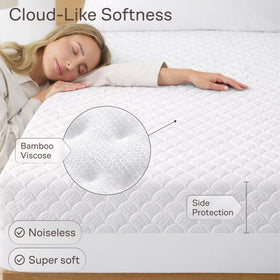 Niagara Sleep Solution noiseless soft-touch fabric delivers quiet, comfortable sleep.