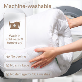 Niagara Sleep Solution Topper suave y amable con la piel para uso nocturno.