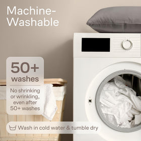 Niagara Sleep Solution protects pillows from stains and dirt while staying soft.