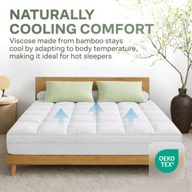 Niagara Sleep Solution durable stitching preserves loft and comfort through regular use.
