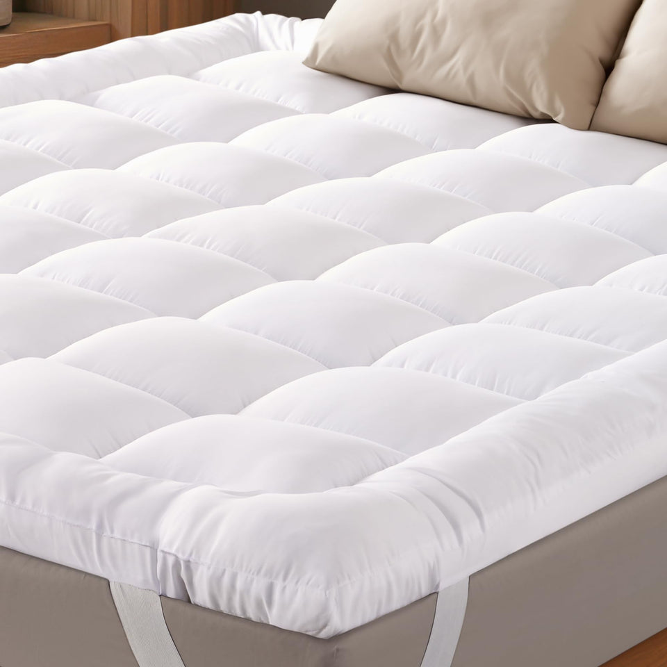Niagara Sleep Solution Ultra Soft Full Topper ofrece confort tipo nube para una cama completa.