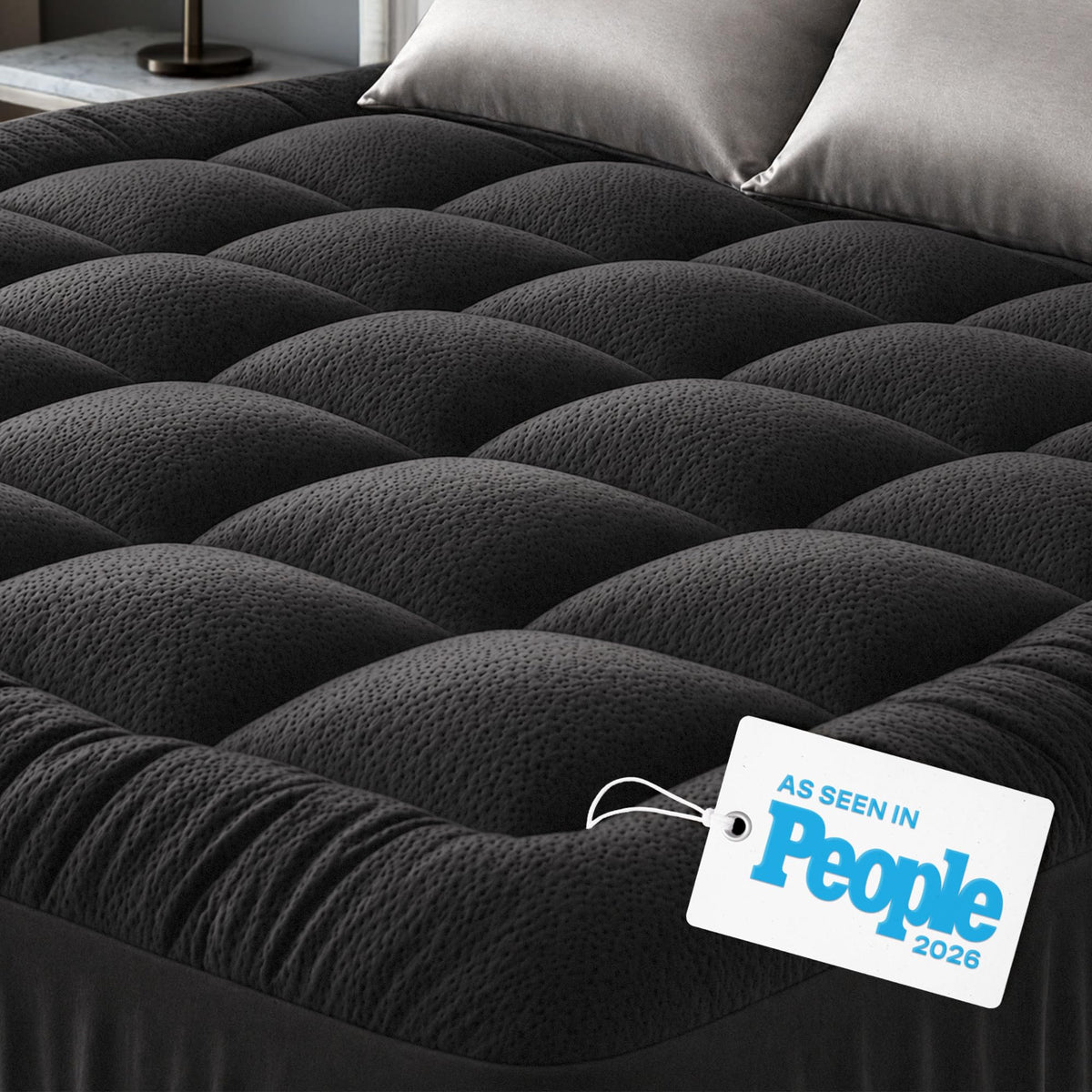 Niagara Sleep Solution ultra soft king topper cover for full mattress protection and plush comfort.
