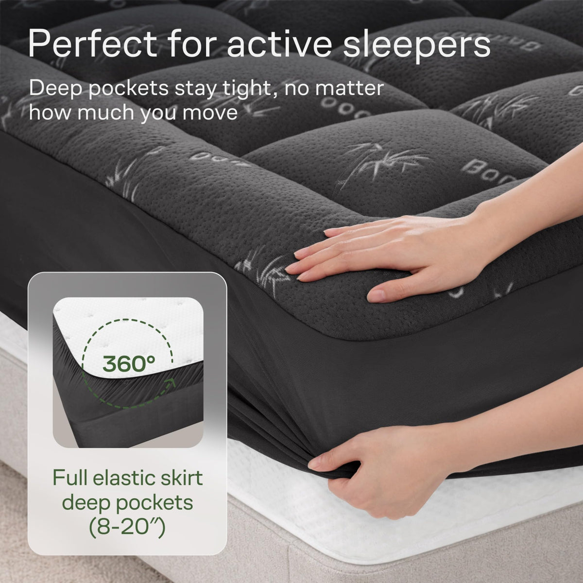 Niagara Sleep Solution machine-washable design for easy care.