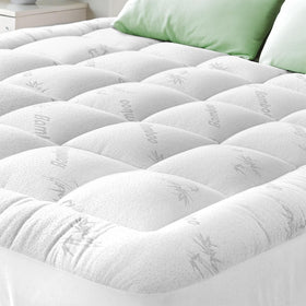 Niagara Sleep Solution ultra-soft twin-xl topper on bed for plush comfort