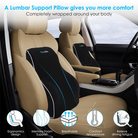 Removable mesh cover of Niceeday lumbar pillow ready for washing